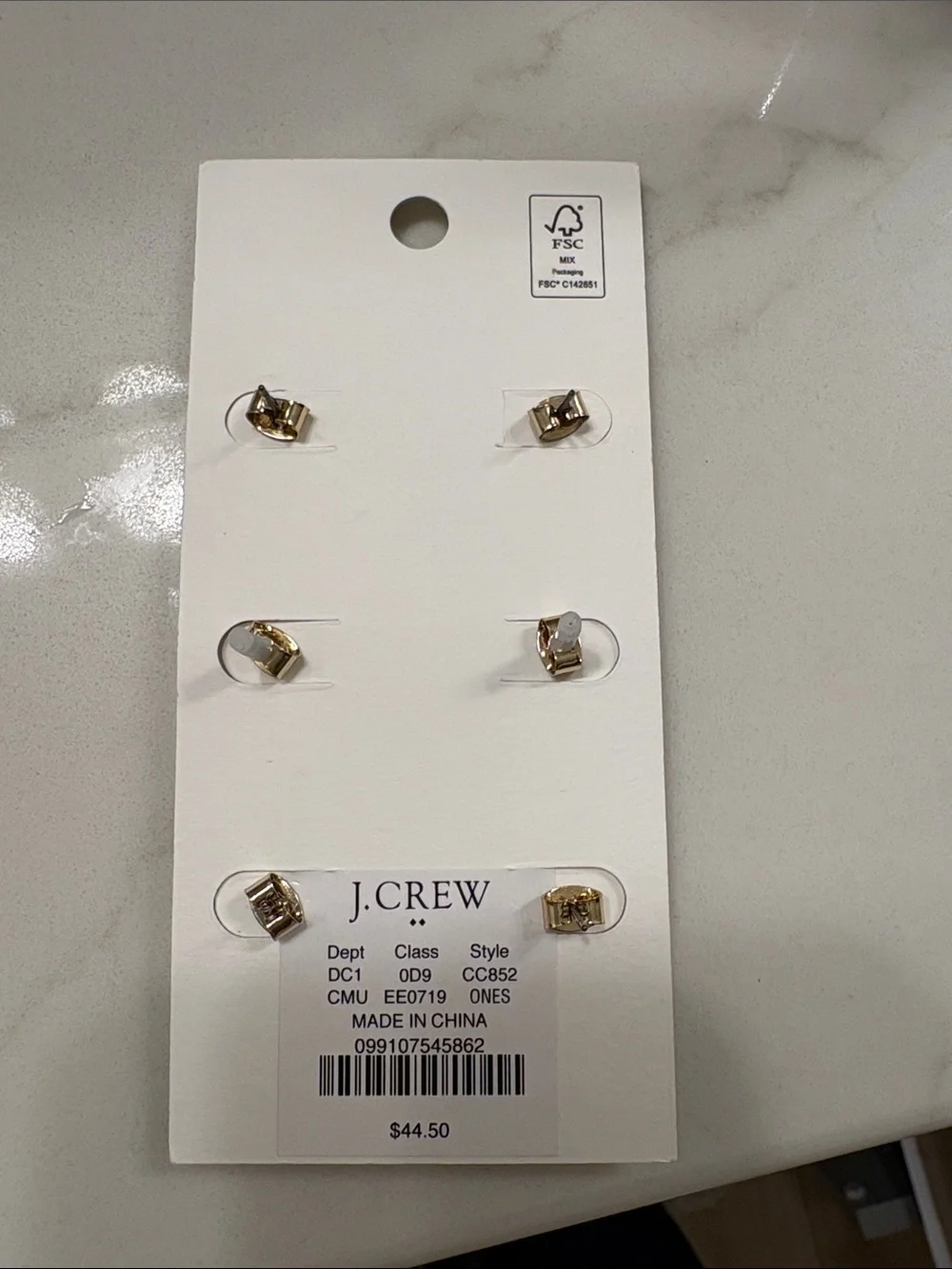 Football earrings!